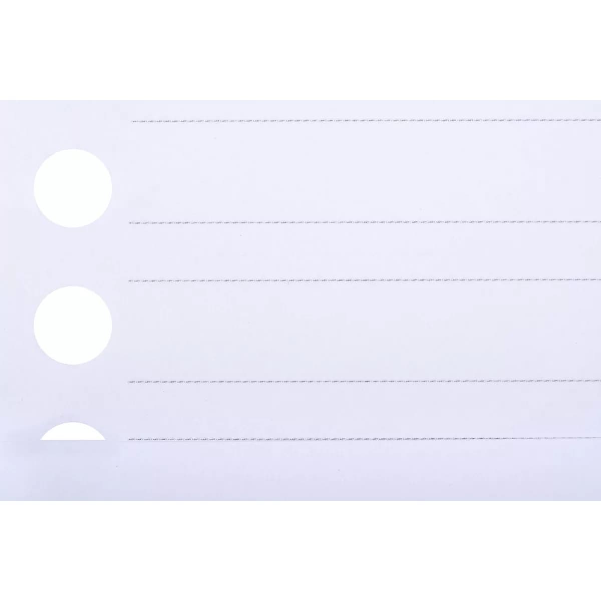 کاغذ کلاسور پاپکو مدل دو خط NB-606 کد HT01 — تصویر ۳