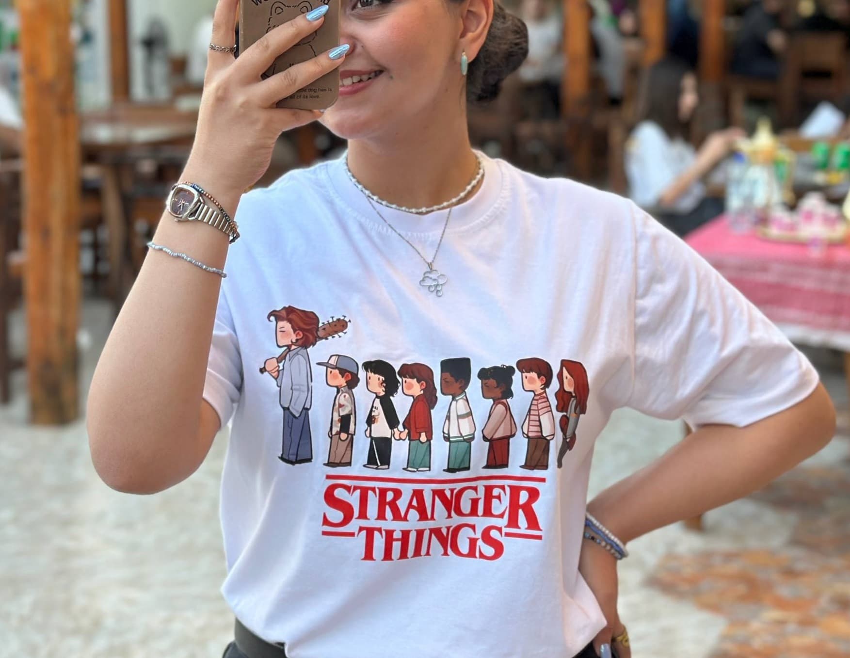 تیشرت نخ پنبه Stranger Things kids — تصویر ۴
