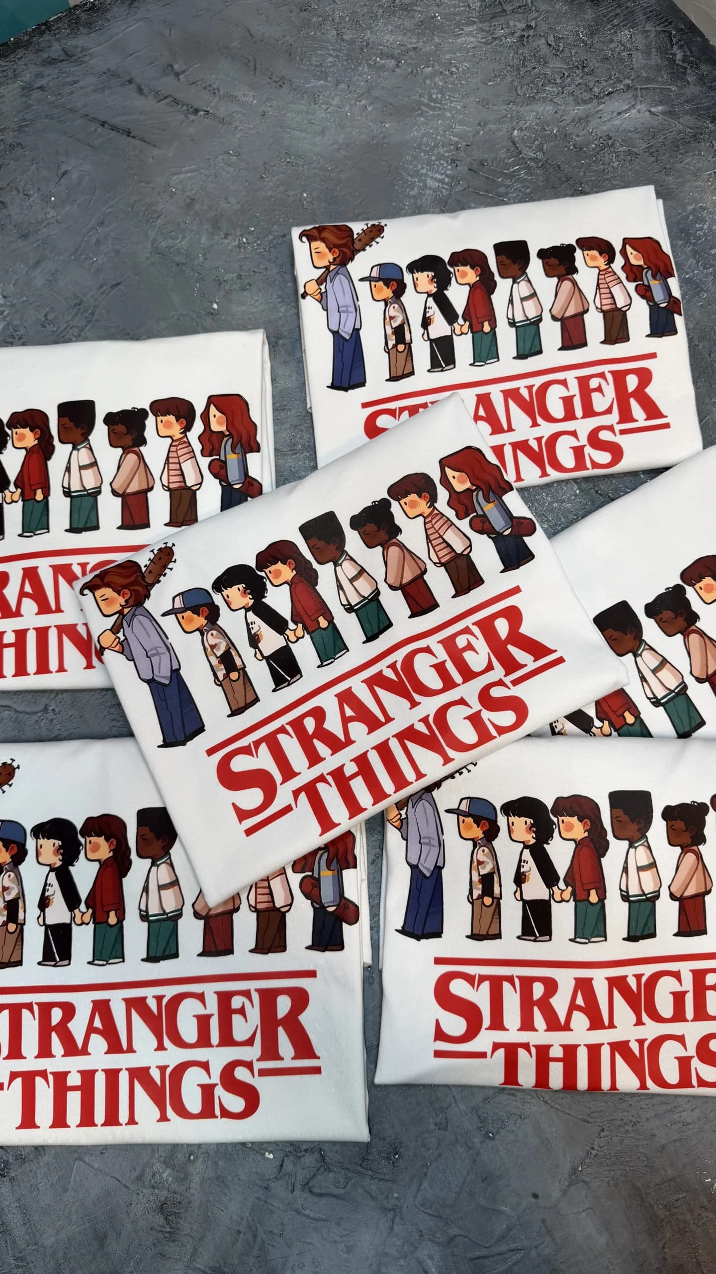 تیشرت نخ پنبه Stranger Things kids — تصویر ۱۰