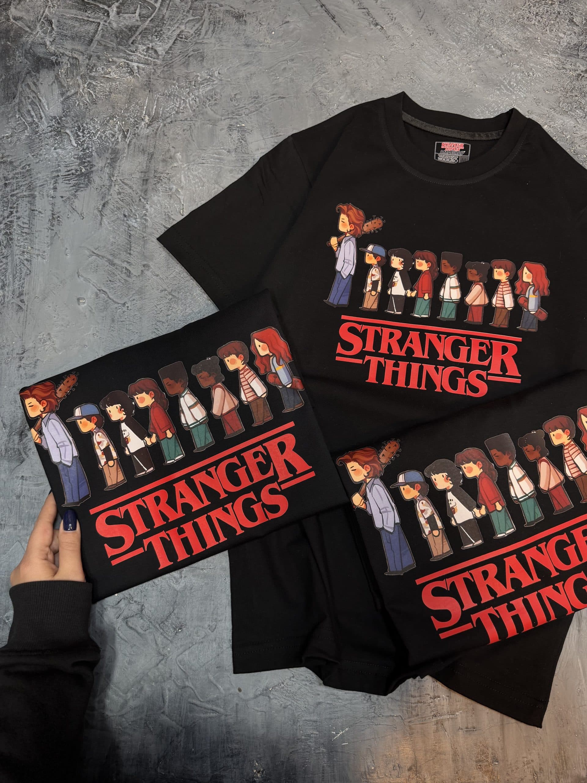تیشرت نخ پنبه Stranger Things kids — تصویر ۵