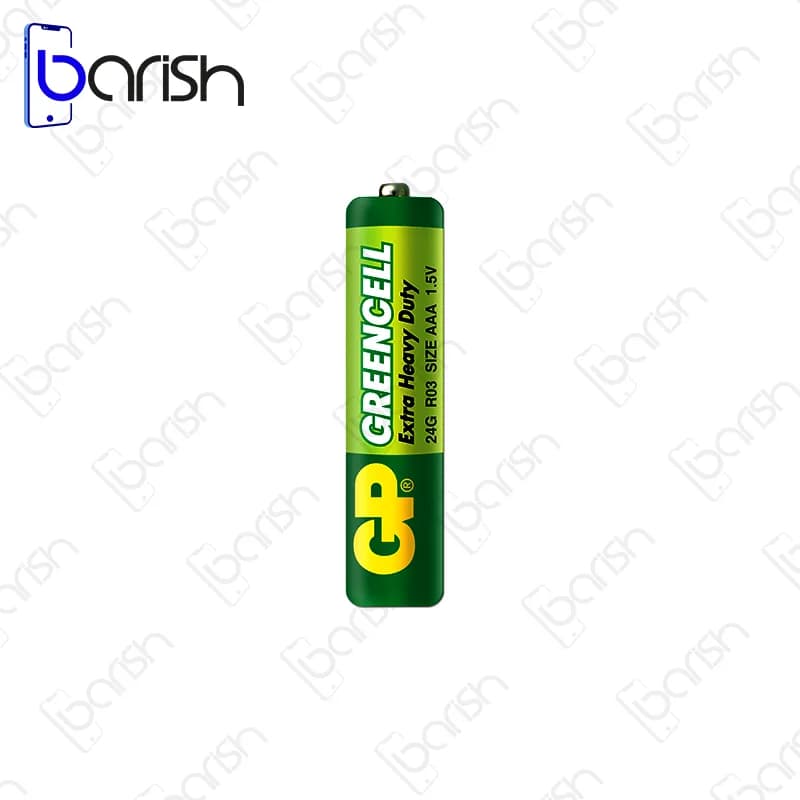 باتری نیم قلمی شیرینک GP مدل R03 – بسته 4 عددی — تصویر ۲