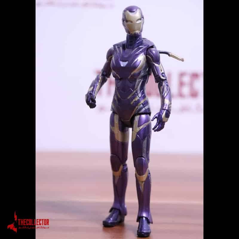 اکشن فیگور آیرون وومن (پپر پاتز) مارک 85 از فیلم پایان بازی برند Zd toys — تصویر ۵