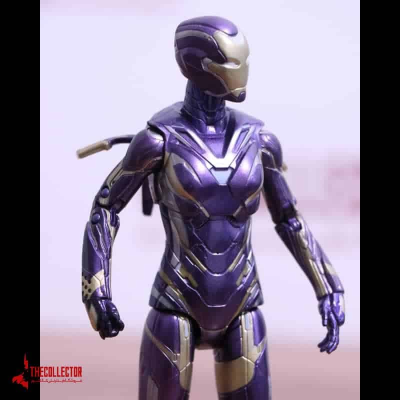 اکشن فیگور آیرون وومن (پپر پاتز) مارک 85 از فیلم پایان بازی برند Zd toys — تصویر ۶