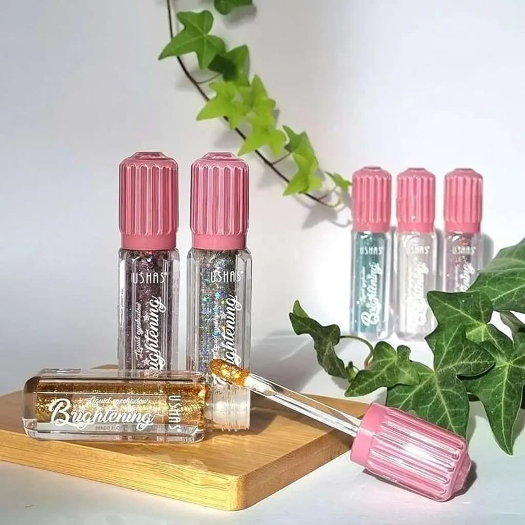 پک ۶ عددی سایه چشم مایع اکلیلی USHAS مدل Brightening — تصویر ۳