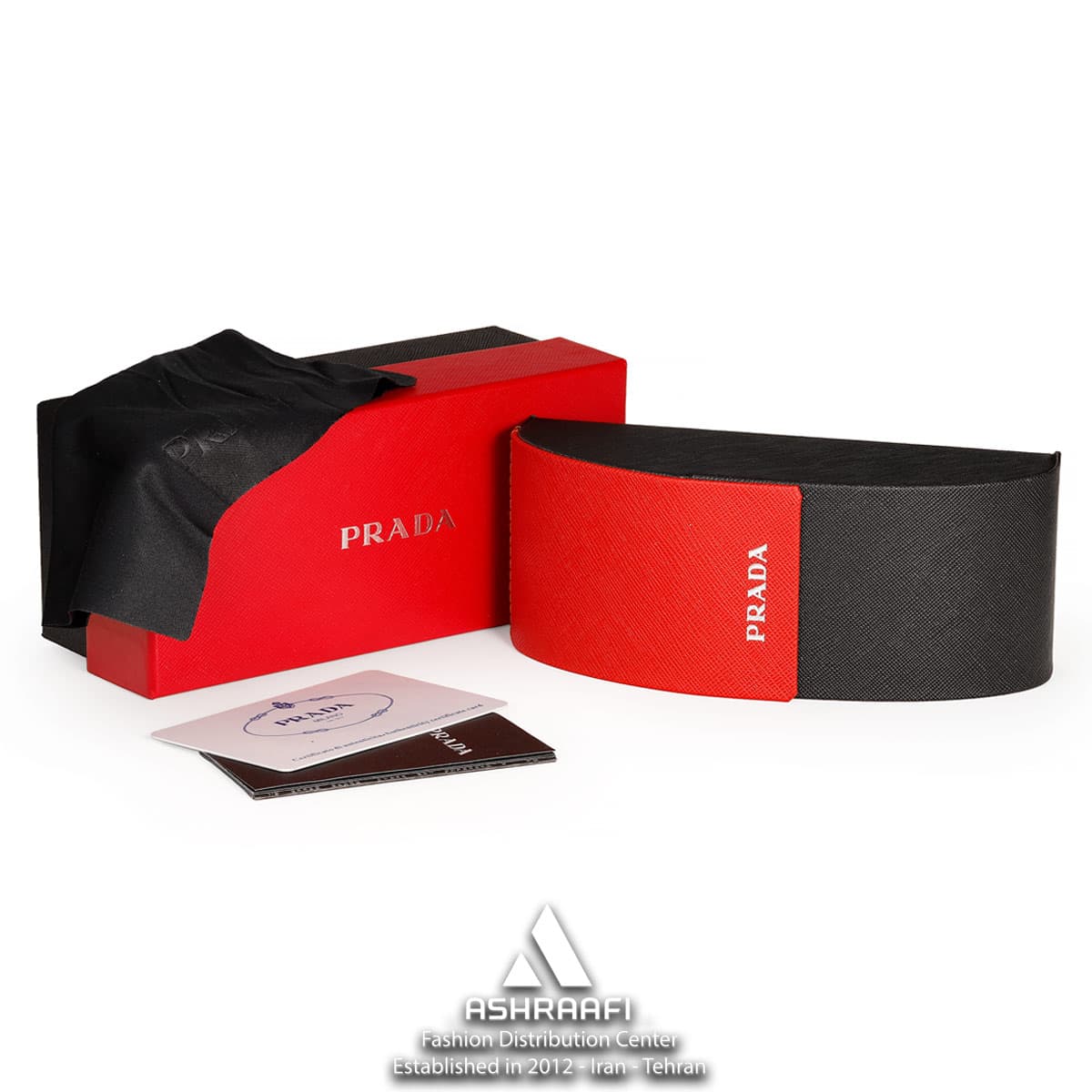 کیف عینک پرادا Prada Glasses Case KR01