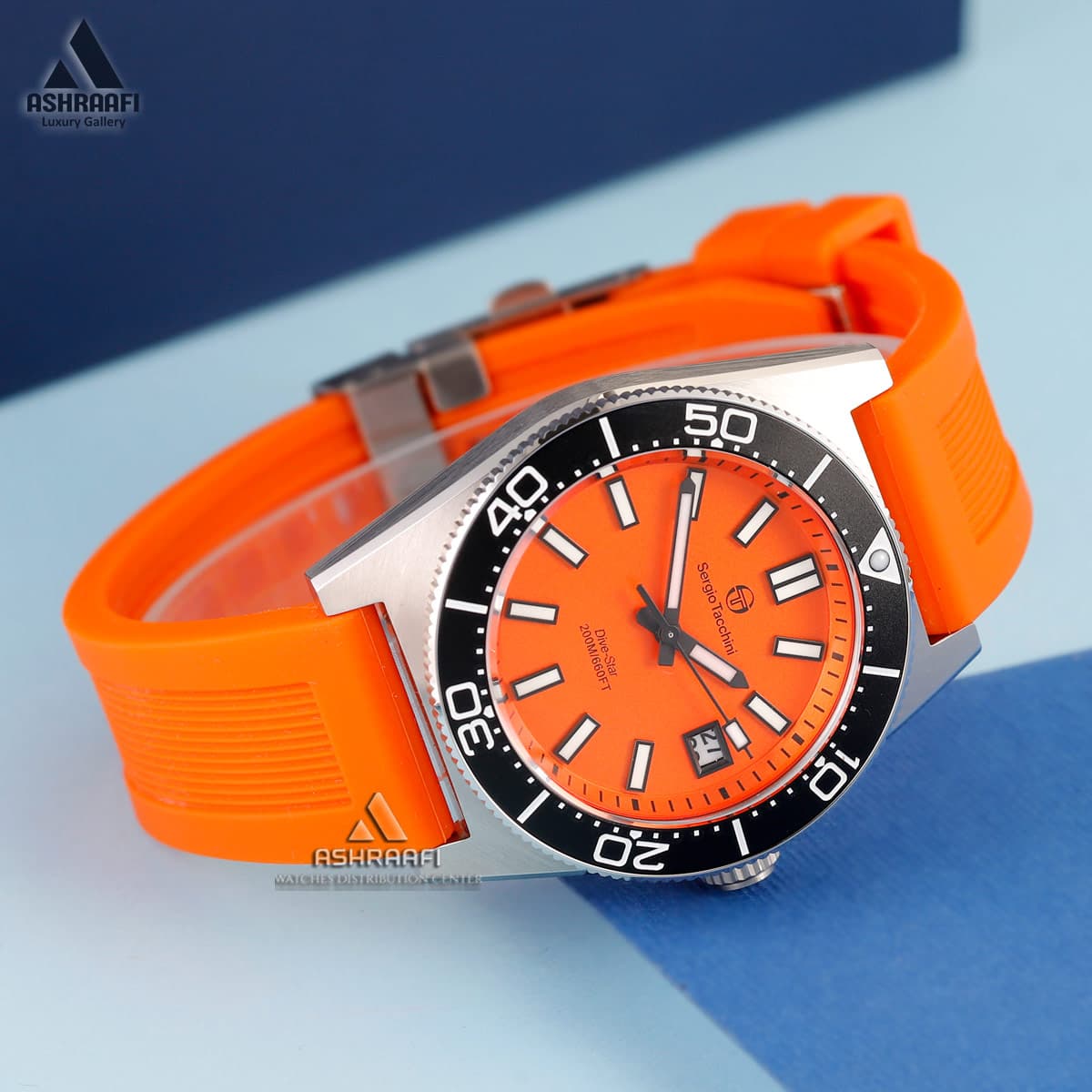 ساعت سرجیو تاچینی نارنجی Sergio Tacchini ST.3.10005-4 — تصویر ۳
