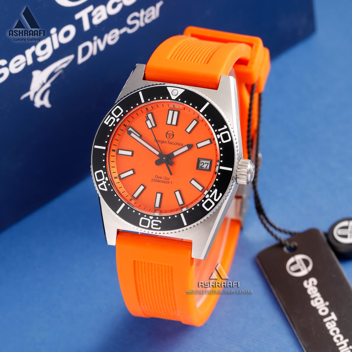 ساعت سرجیو تاچینی نارنجی Sergio Tacchini ST.3.10005-4 — تصویر ۲