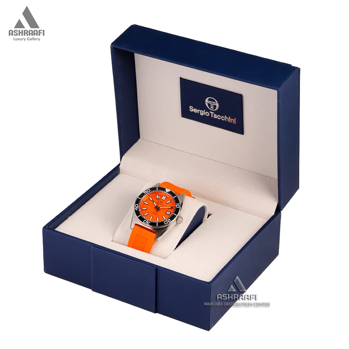 ساعت سرجیو تاچینی نارنجی Sergio Tacchini ST.3.10005-4 — تصویر ۴