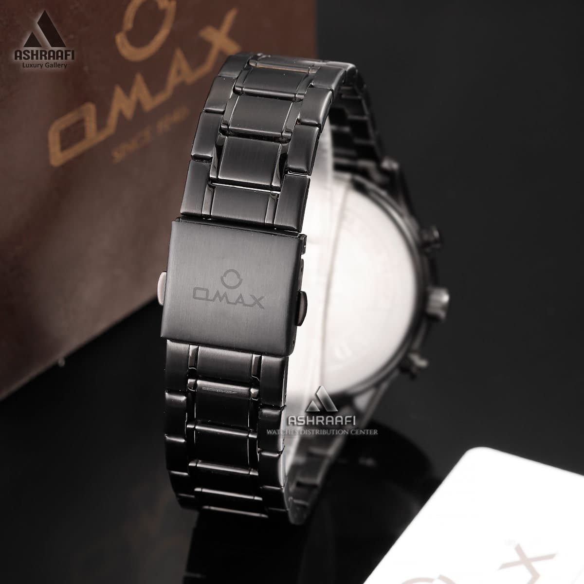 ساعت مشکی اوماکس Omax OCM001B022 — تصویر ۳