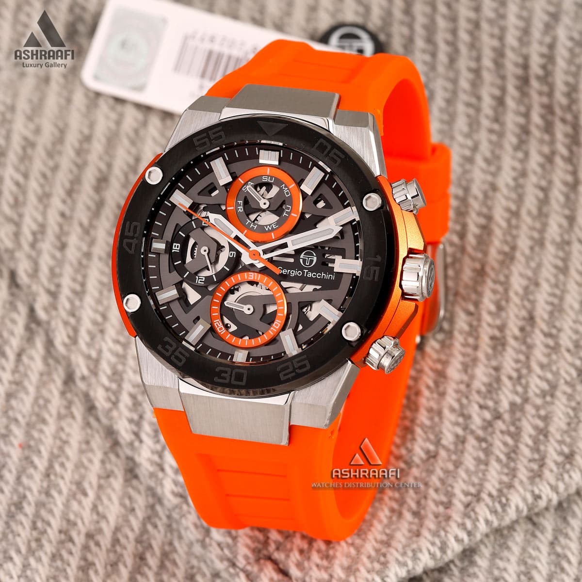 ساعت سرجیو تاچینی نارنجی Sergio Tacchini ST.3.10006-1 — تصویر ۲