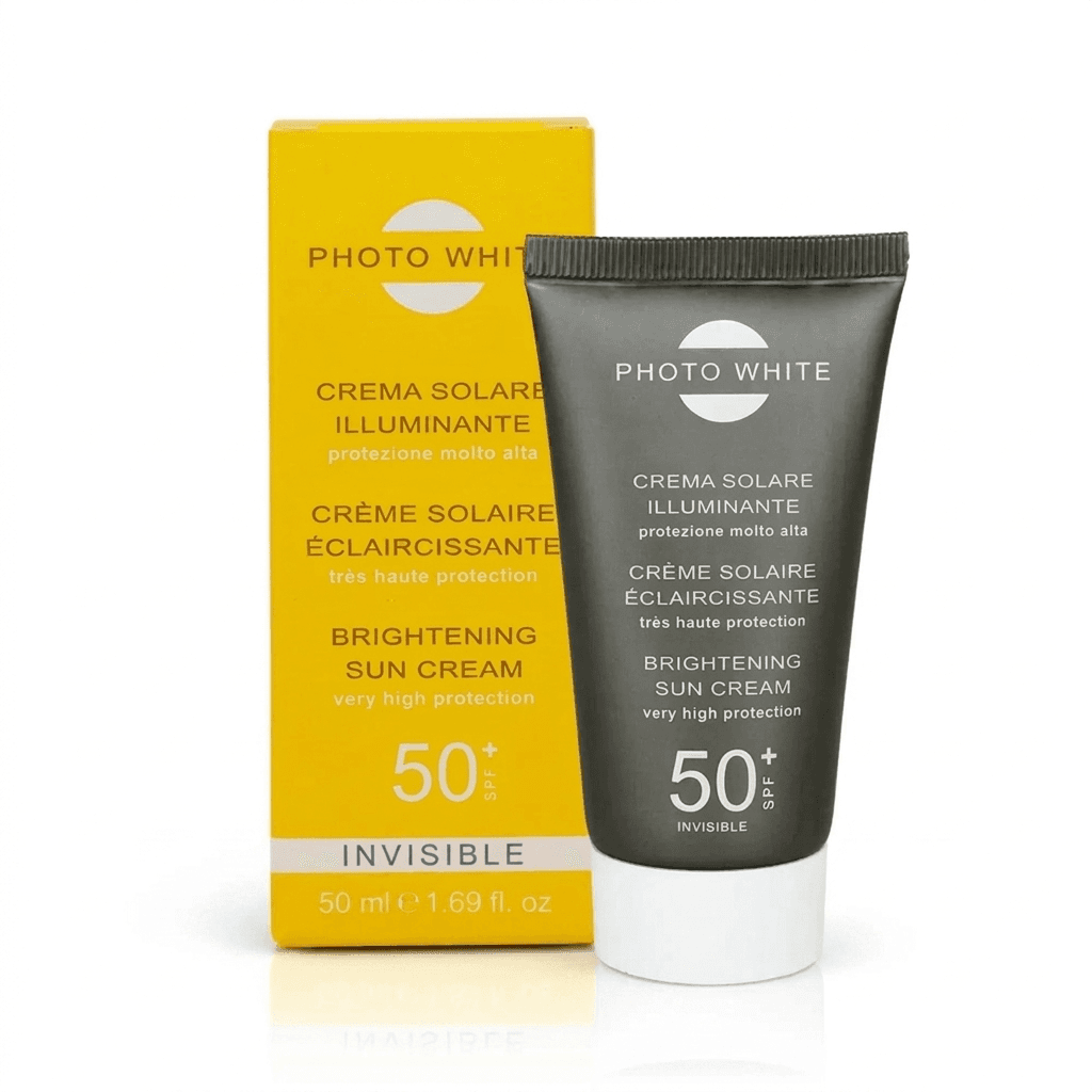 کرم ضد آفتاب بی رنگ فوتو وایت Photo White Brightening Sun Cream SPF 50 Invisible