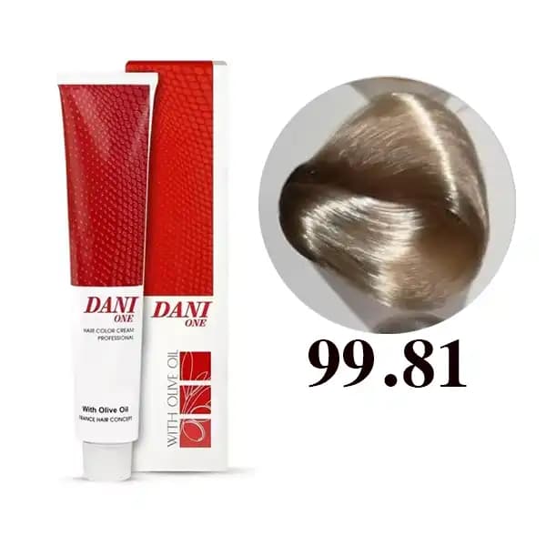 رنگ مو دنی وان شنی کد 99.81