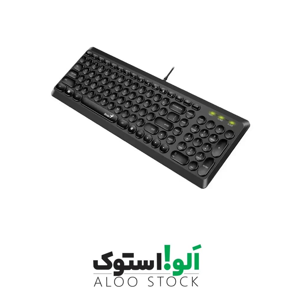 کیبورد سیمی جنیوس مدل Genius SlimStar Q200 — تصویر ۹