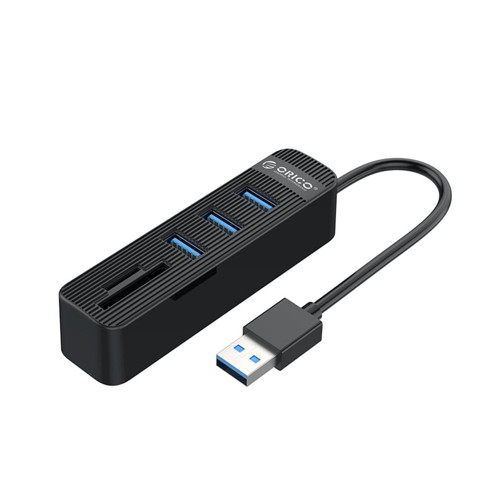 هاب 3 پورت و رم ریدر اوریکو Orico TWU3-3AST USB3.0 Hub With Card Reader