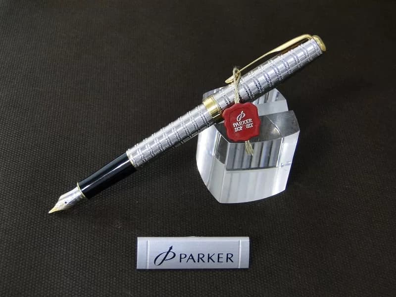 خودنویس پارکر مدل تارتان (گیره طلا) – PARKER SONET TARTAN — تصویر ۲