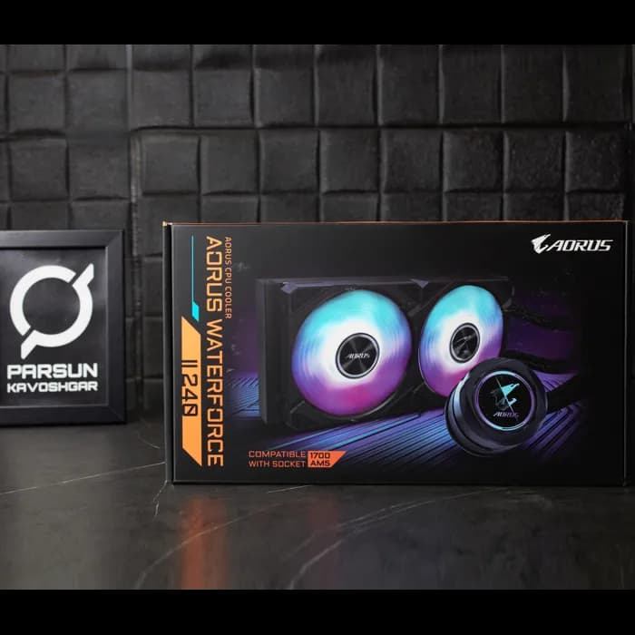 خنک کننده پردازنده گیگابایت AORUS WATERFORCE II 240 — تصویر ۲