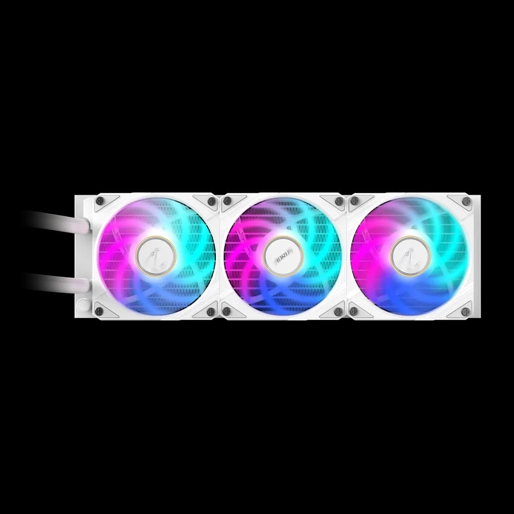 خنک کننده پردازنده گیگابایت AORUS WATERFORCE X II 360 ICE — تصویر ۲