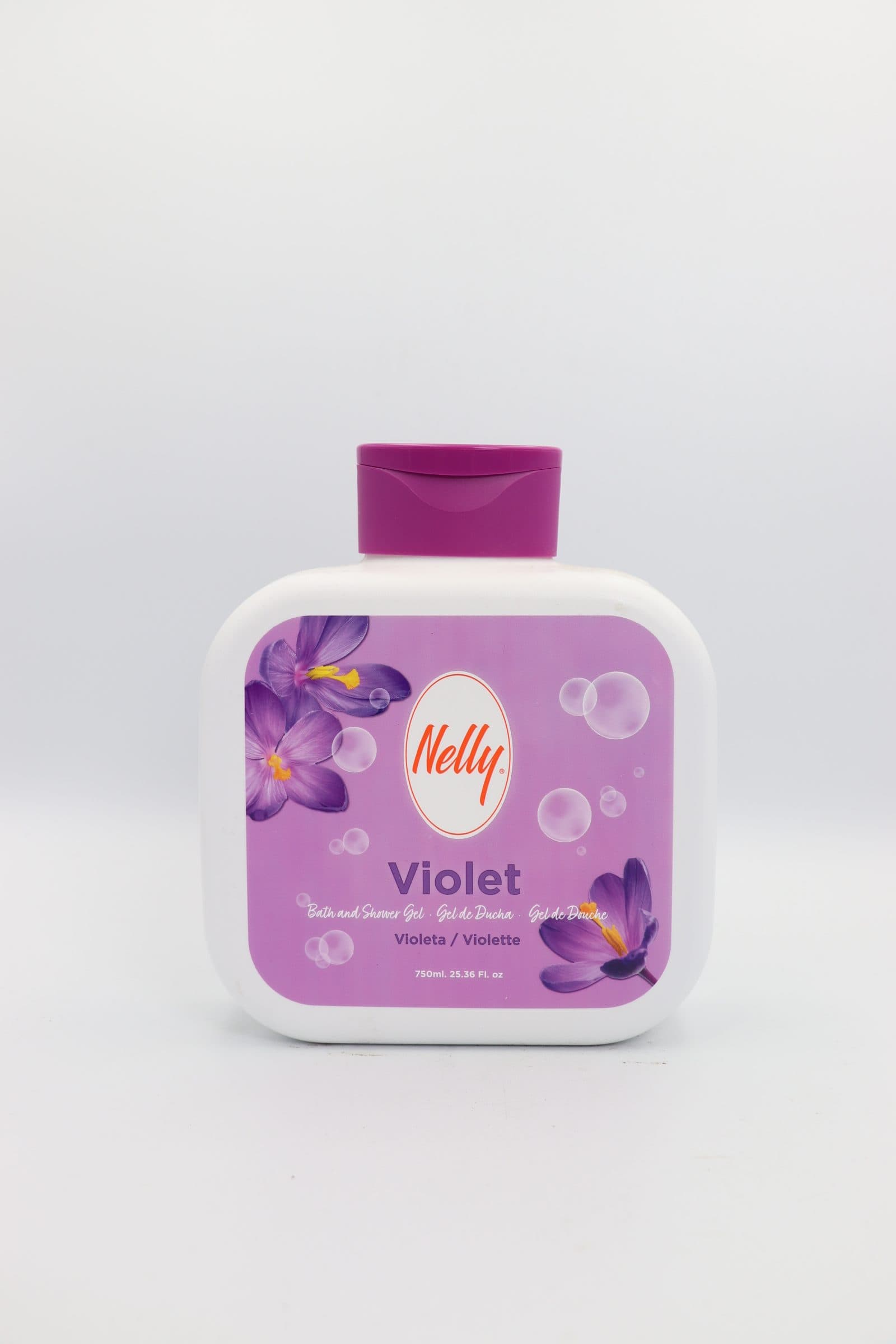 ژل دوش نلی Nelly Violet