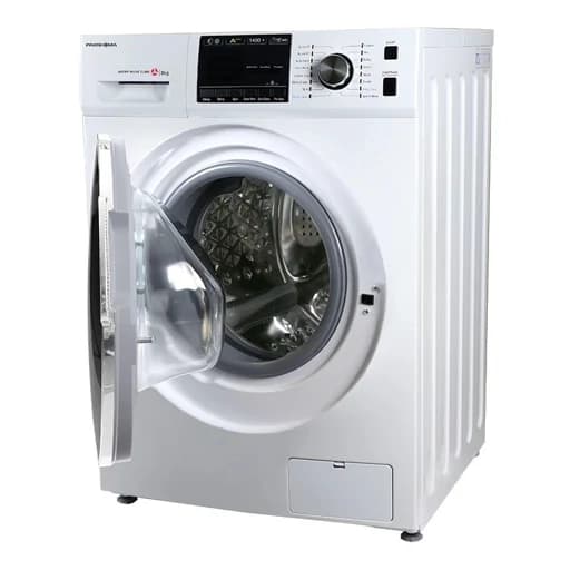 ماشین لباسشویی اتوماتیک پاکشوما مدل BWF 40804 WT ظرفیت 8 کیلوگرم — تصویر ۲