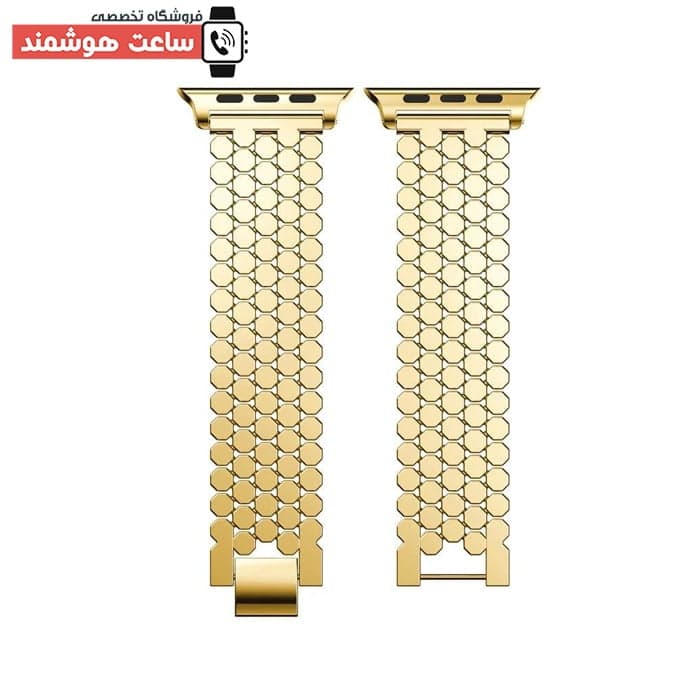 بند اپل واچ لانه زنبوری کد 1380 — تصویر ۸