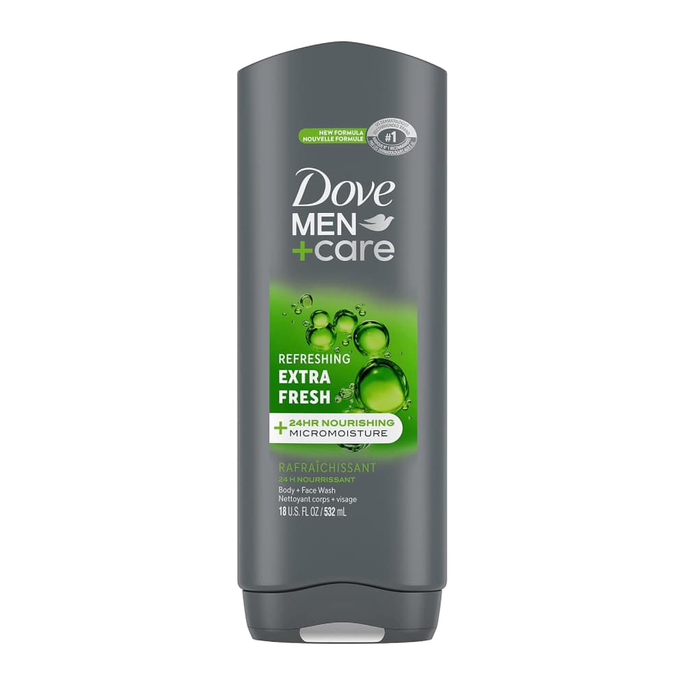 شامپو بدن و صورت داو Dove سری Men + Care مدل Extra Fresh حجم 532 میل
