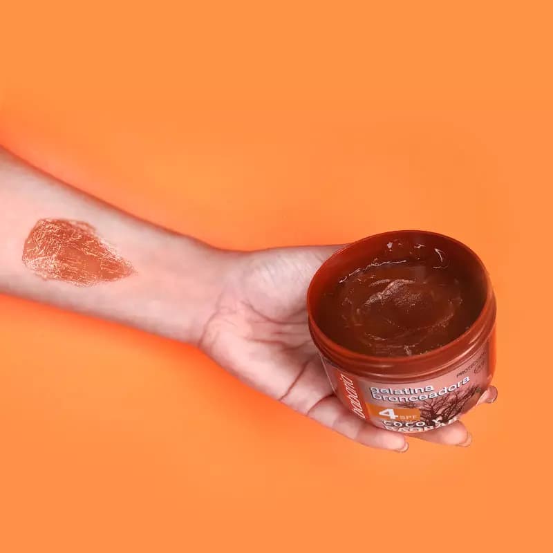 ژل برنزه کننده باباریا حاوی روغن بائوباب Babaria Gelatina SPF4 — تصویر ۲
