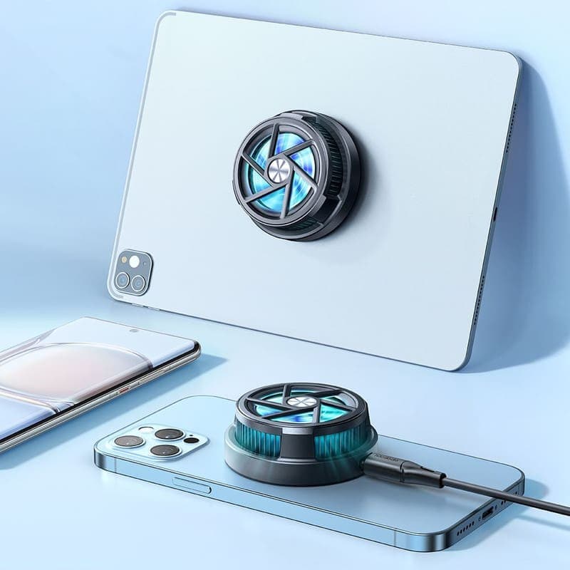 شارژر وایرلس مگنتی و فن خنک کننده مک دودو CH-2120 ا Mcdodo CH-2120 Wireless Charger (اورجینال با گارانتی) — تصویر ۵