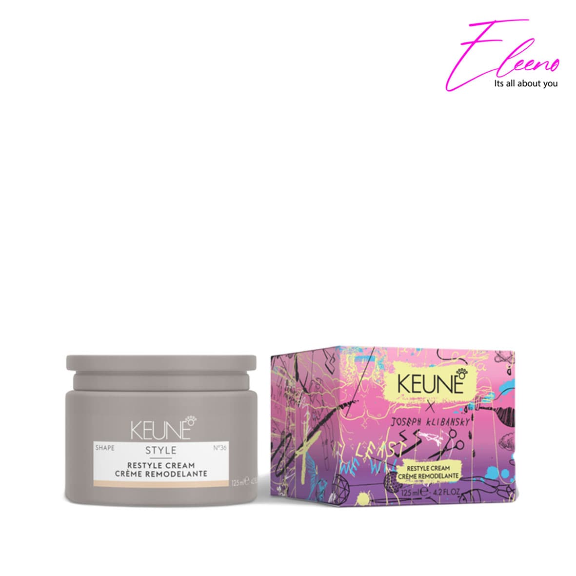 آدامس موی کئون حالت دهنده و وزگیر Keune Restyle Cream