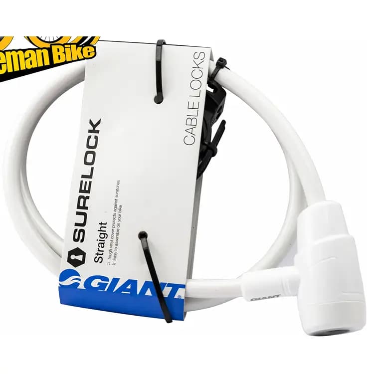 قفل کلیدی Giant Sure-Lock Straight | کابل ۱۰ میلیمتری با طول ۹۰ سانتیمتر ساخت تایوان — تصویر ۷