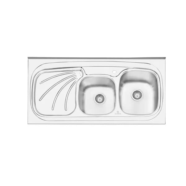 سینک پرنیان استیل Ps 1107 روکار — تصویر ۵