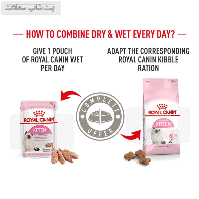 غذای خشک بچه گربه رویال کنین مدل Royal Canin Kitten وزن 2 کیلوگرم — تصویر ۱۰