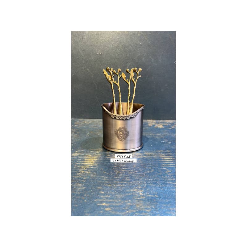 جاکاردی برنجی نقره ای گلریز 7977