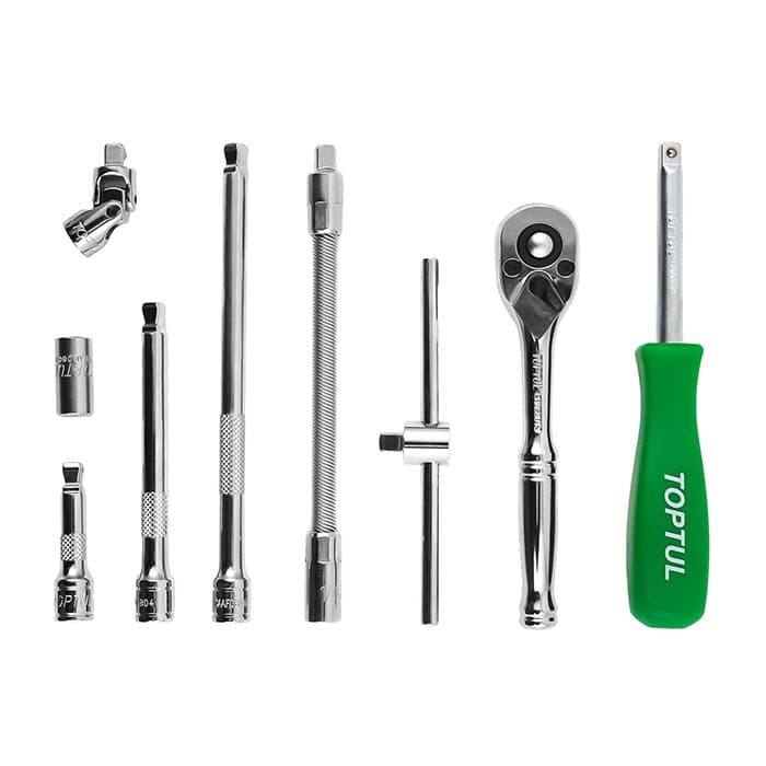 پیچ گوشتی برقی هیوندای+جعبه بکس 1/4 اینچ 6 پر تاپ تول+کیف ابزار زارا — تصویر ۴