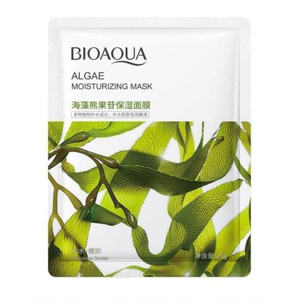 ماسک صورت ورقه ای جلبک سبز بیوآکوا BIOAQUA
