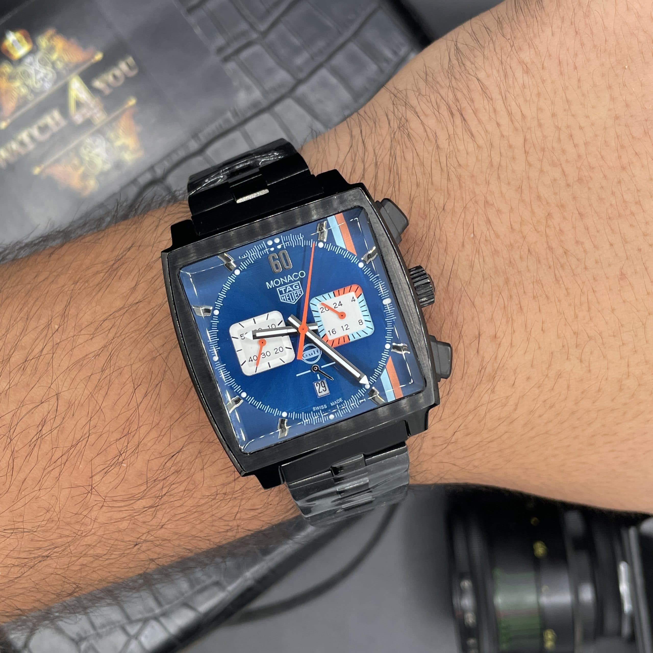 ساعت مردانه تگ هوير موناكو ليميتد گلف Tag Heuer Monaco — تصویر ۲