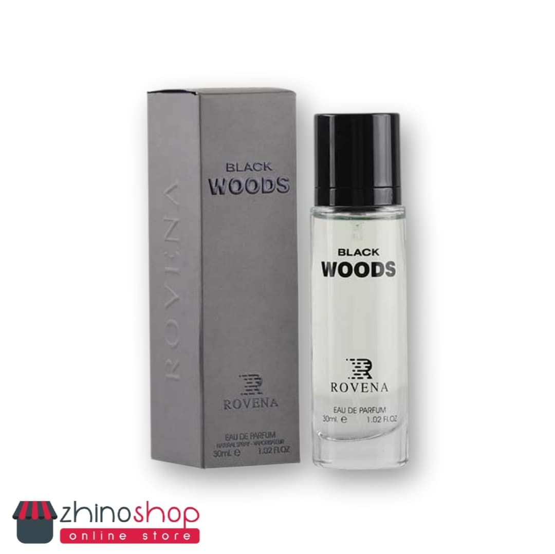 ادکلن جیبی وود مشکی روونا 30ml