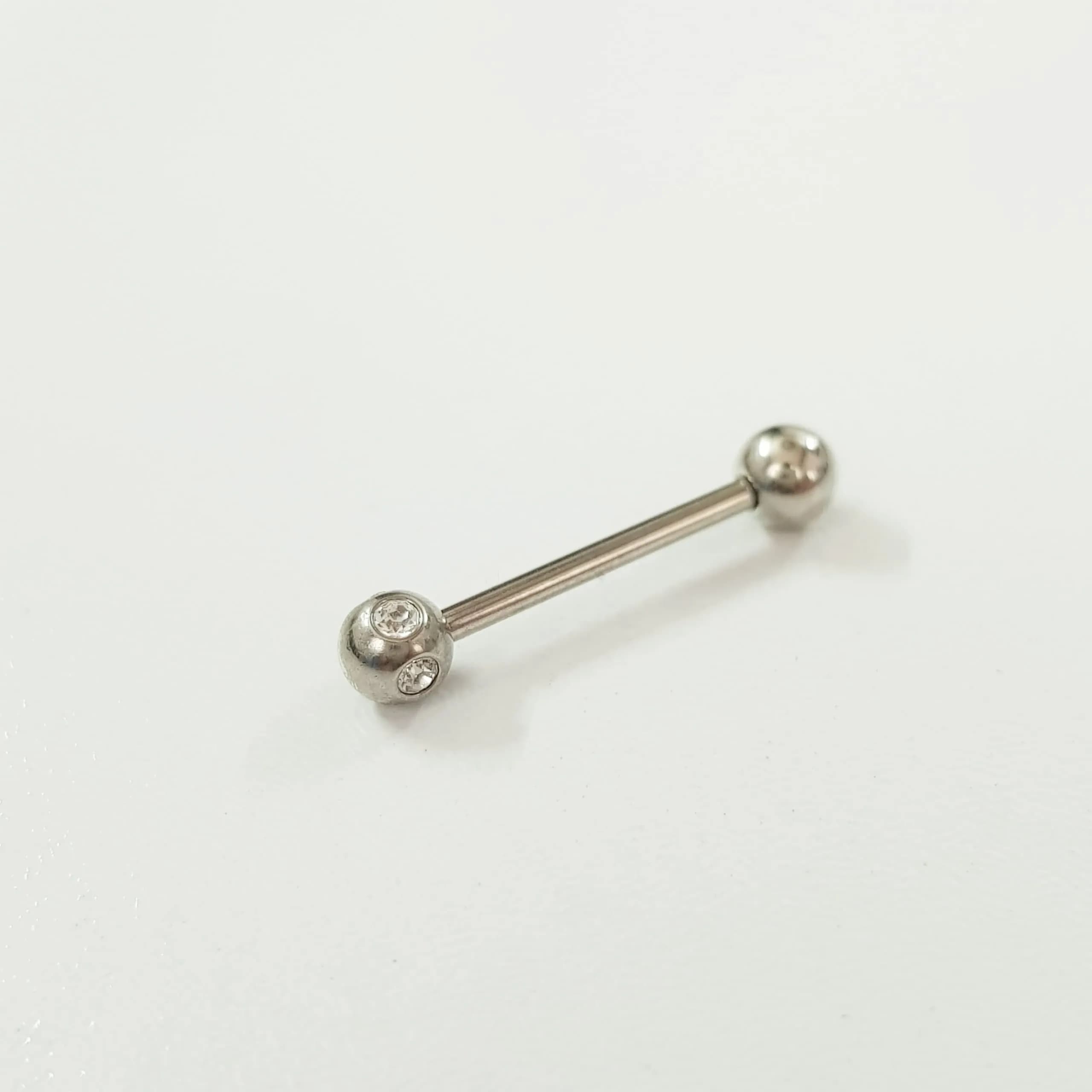 پک پیرسینگ زبان ، جنس استیل جراحی (Surgical Steel) ضد حساسیت — تصویر ۲