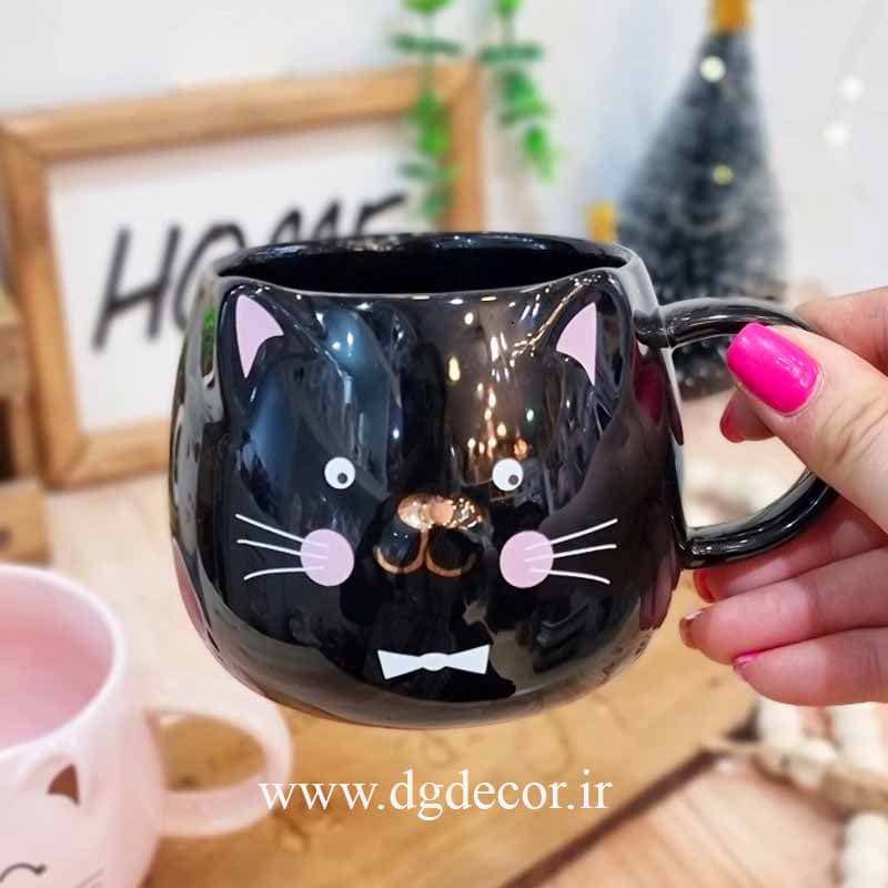 ماگ گربه رنگی سرامیکی — تصویر ۵