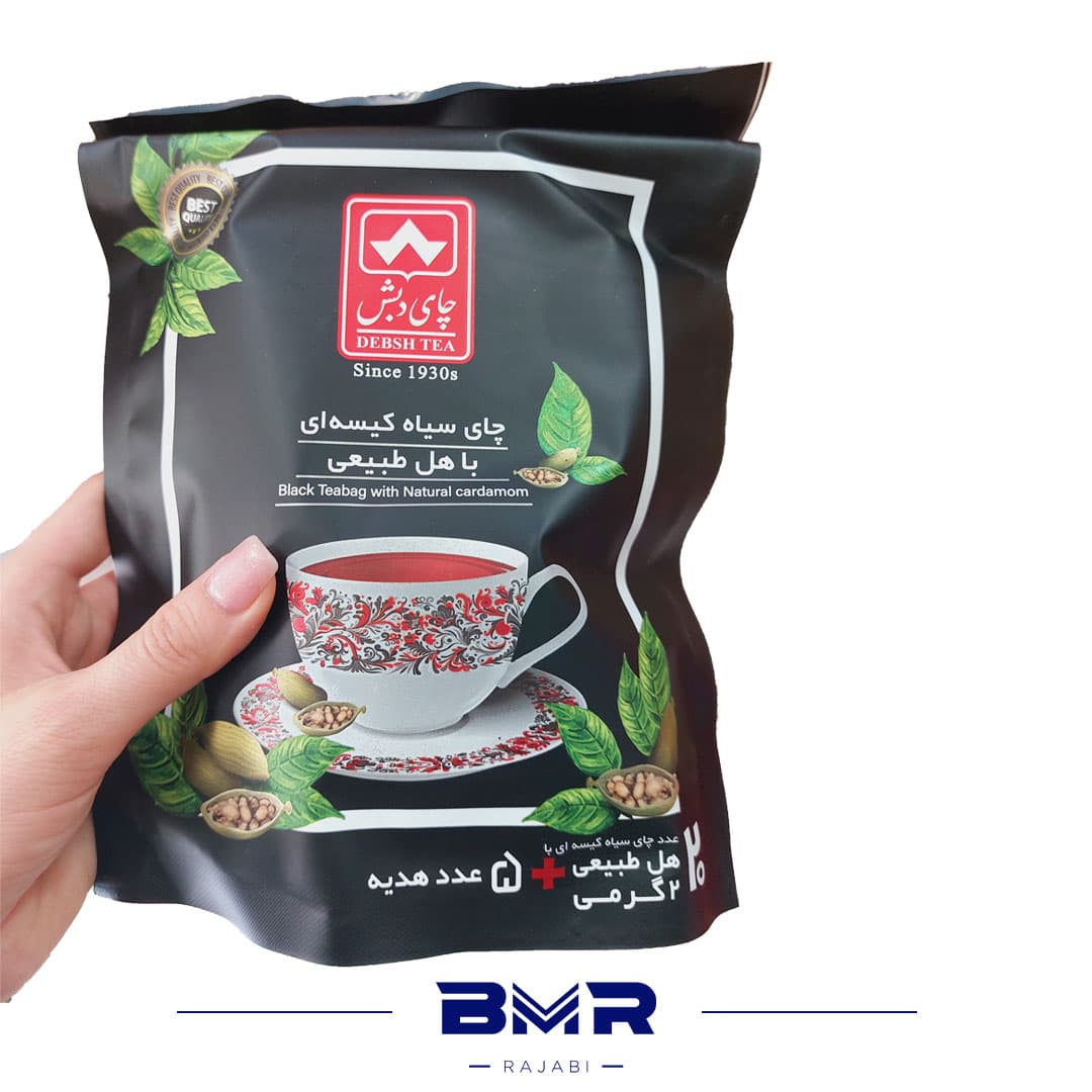 چای کیسهای دبش (ساده و معطر و هلدار )