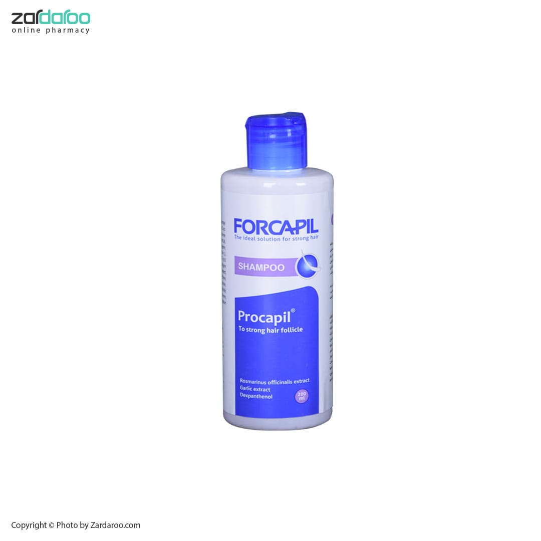 شامپو تقویت کننده فولیکول مو حاوی پروکپیل فورکاپیل Forcapil — تصویر ۲