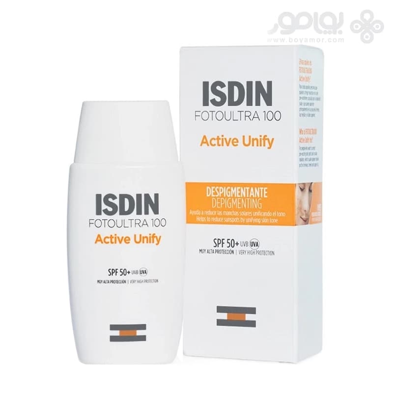 کرم ضد آفتاب رنگی ایزدین مدل ACTIVE UNIFY حاوی SPF50 حجم 50 میل — تصویر ۴