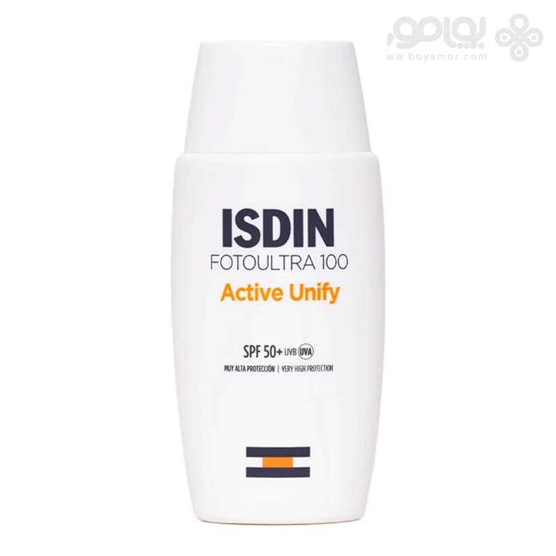 کرم ضد آفتاب رنگی ایزدین مدل ACTIVE UNIFY حاوی SPF50 حجم 50 میل — تصویر ۳