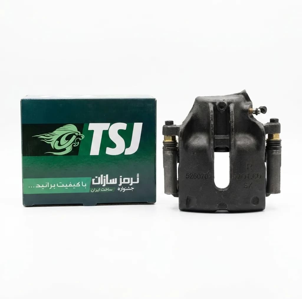 کالیپر ترمز چرخ جلو راست ترمزسازان جشنواره کد 31021038 مناسب برای نیسان زامیاد — تصویر ۳