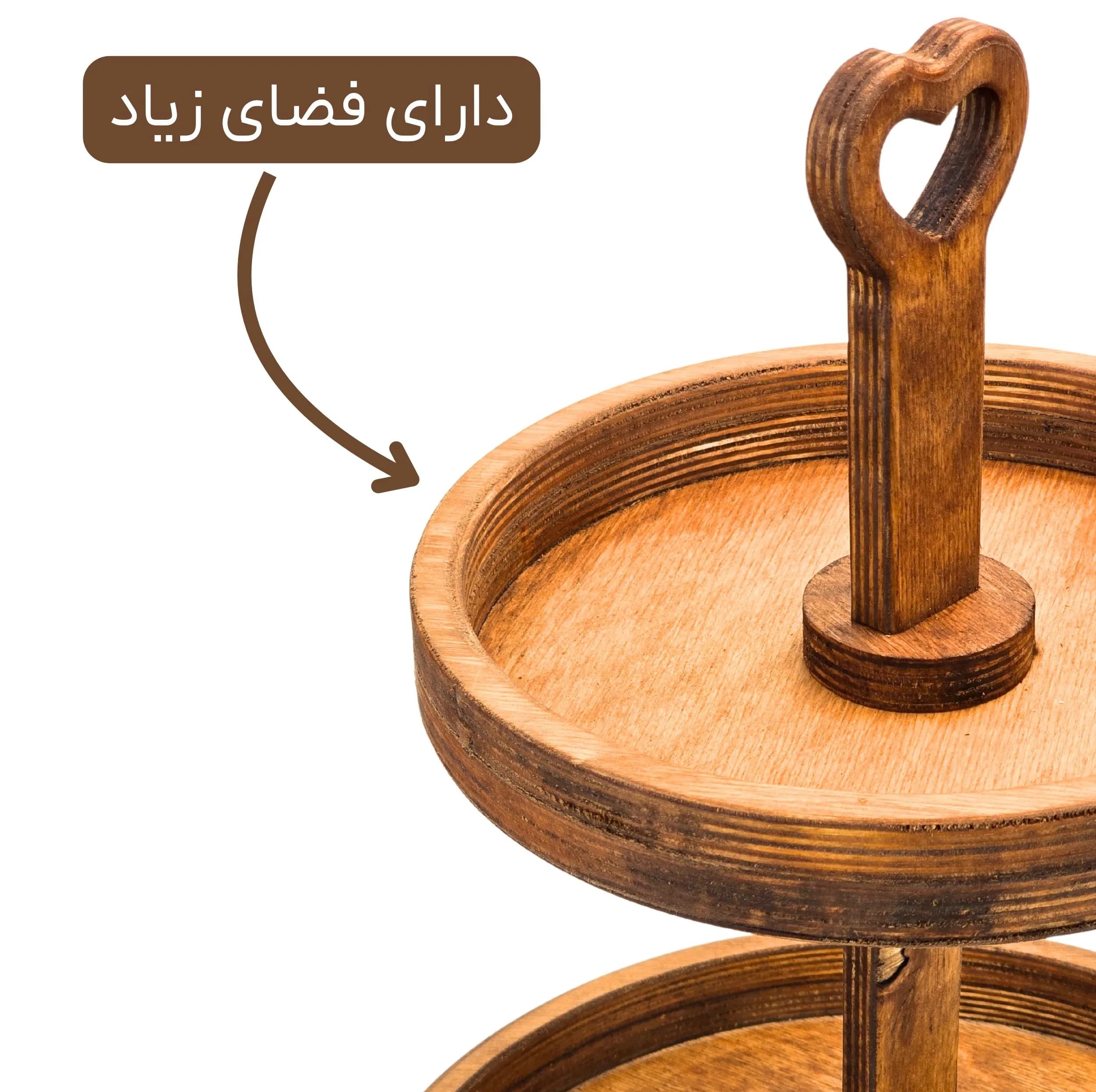 شیرینی خوری مدل چوبی کد SK10 — تصویر ۷
