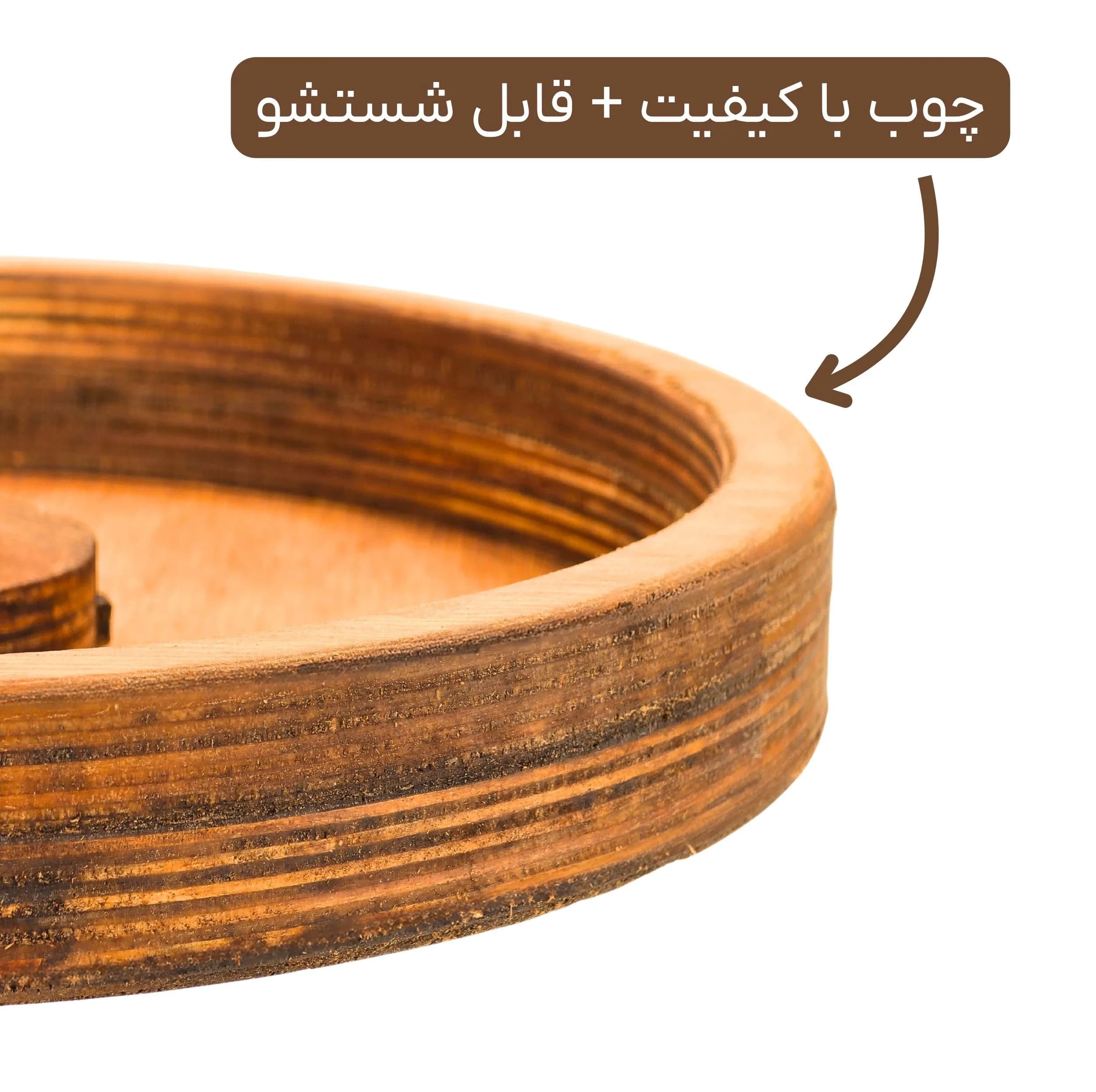 شیرینی خوری مدل چوبی کد SK10 — تصویر ۸