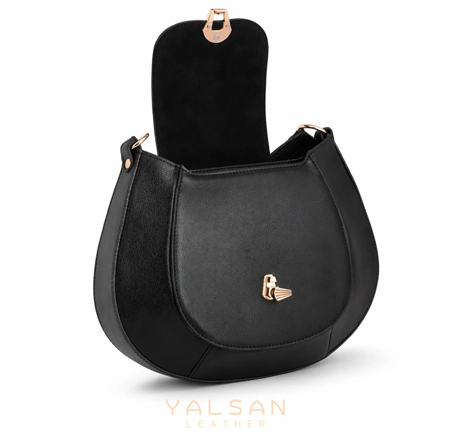 کیف دستی زنانه چرم یلسان مدل آوید کد 218-GN — تصویر ۷