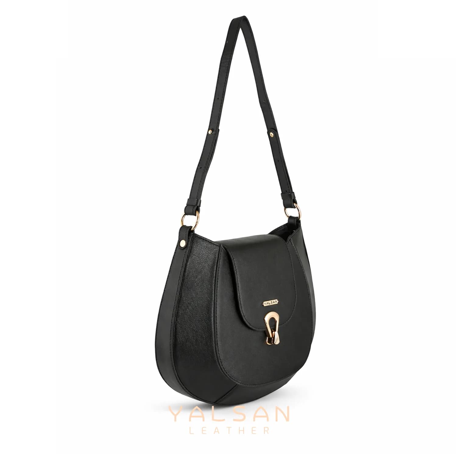 کیف دستی زنانه چرم یلسان مدل آوید کد 218-GN — تصویر ۵