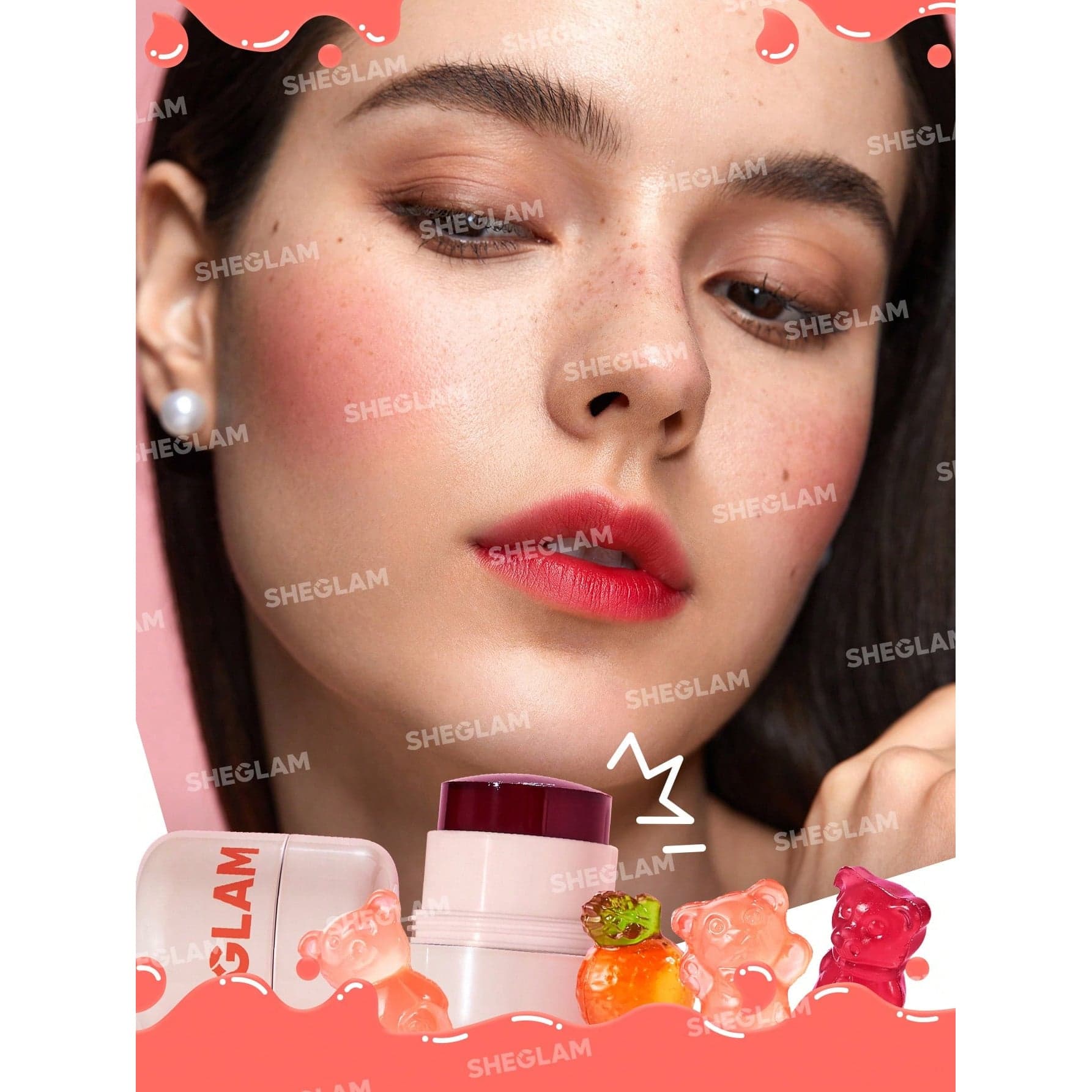تینت لب و گونه ژلی شیگلم Coucou — تصویر ۲