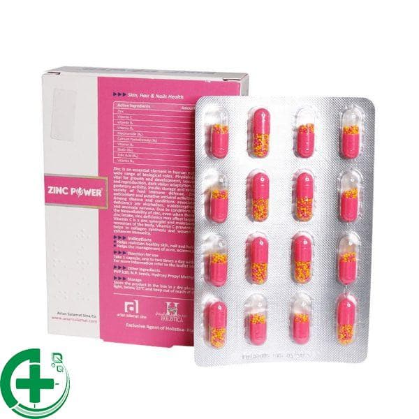 کپسول زینک پاور هولیستیکا 32 عددی/ Holistica Zinc Power 32 Caps — تصویر ۲