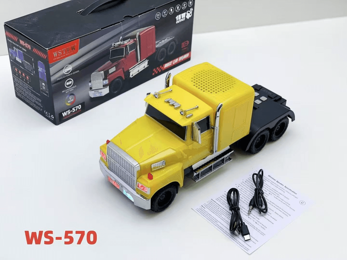 اسپیکر بلوتوثی طرح کامیون وستر WSTER WS-570